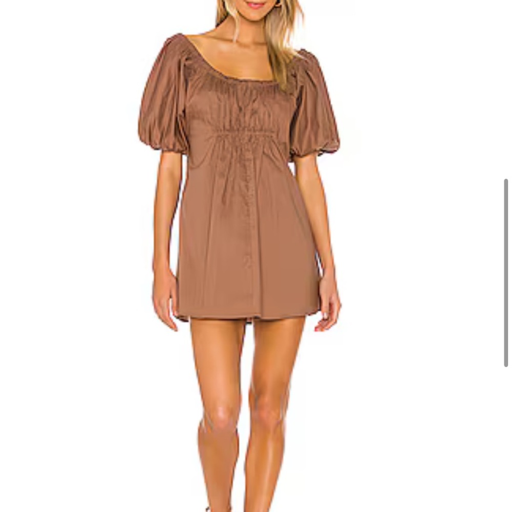 House of Harlow 1960 x REVOLVE | Helena Mini
Brown Puff Sleeve Dress